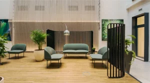 Futuristic concepts for business interiors