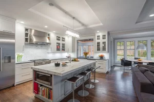 Benefits of open-concept kitchens